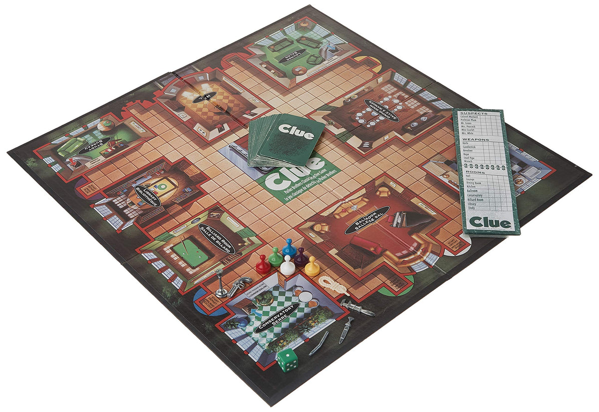 Parker Brothers Clue Classic Detective Game