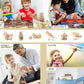 Puzzled 3D Puzzle The US Capitol Building Wood Craft Construction Model Kit Educational DIY Wooden Toy Assemble Model Unfinished Crafting Hobby Puzzle