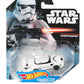 Hot Wheels Star Wars Rogue One Character Car, Stormtrooper (Clean)