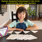Award-Winning Triangle Math Flash Cards - 376 Multiplication & Division Facts (0-12) - Mastery-Based, Color-Coded Learning for Grades 3-6 - Durable