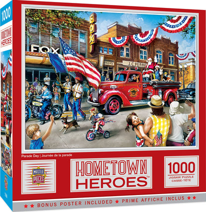 MasterPieces 1000 Piece Jigsaw Puzzle for Adults, Family, Or Youth - Parade Day - 19.25"x26.75"