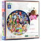 eeBoo 500 Piece Puzzle - International Women's Day Jigsaw Puzzle for Adults, Circular with 23" Diameter, Recycled Board & Vegetable-Based Ink