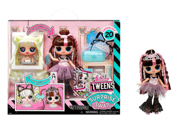 L.O.L. Surprise! Tweens Surprise Swap Bronze-2-Blonde Billie Fashion Doll with 20+ Surprises Including Styling Head and Fabulous Fashions and