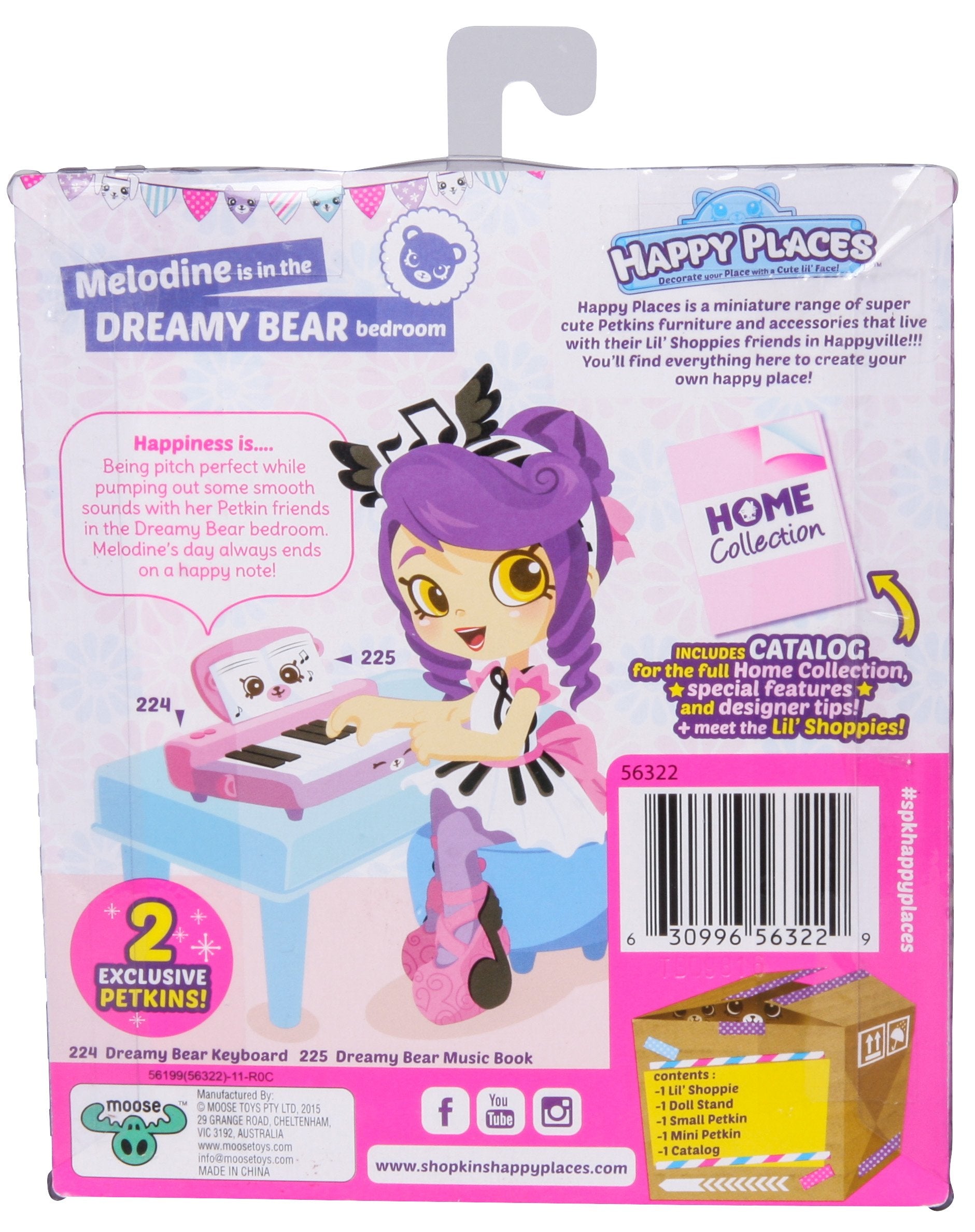 Shopkins Happy Places Melodine Doll
