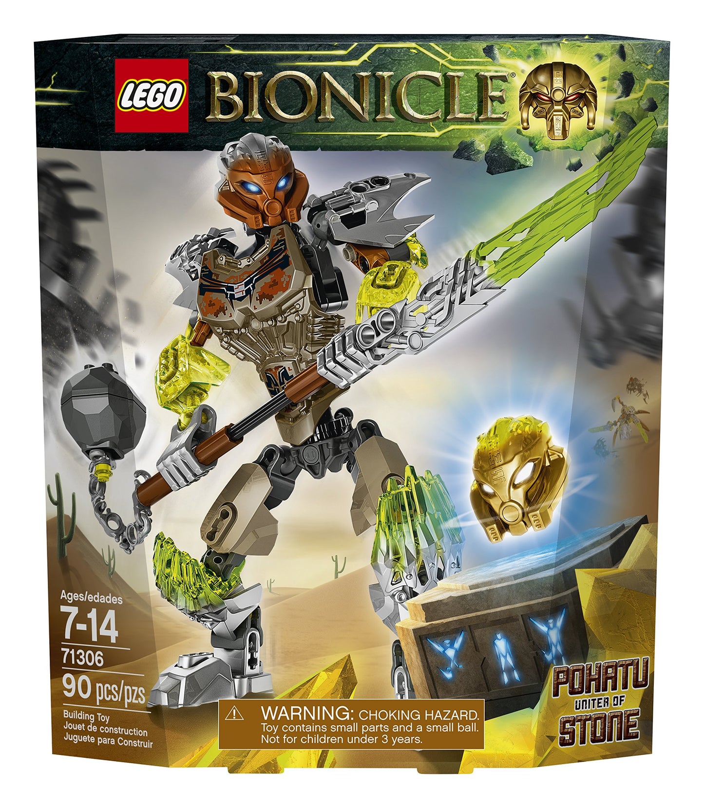 LEGO Bionicle Pohatu Uniter of Stone Building Kit (90 Piece)