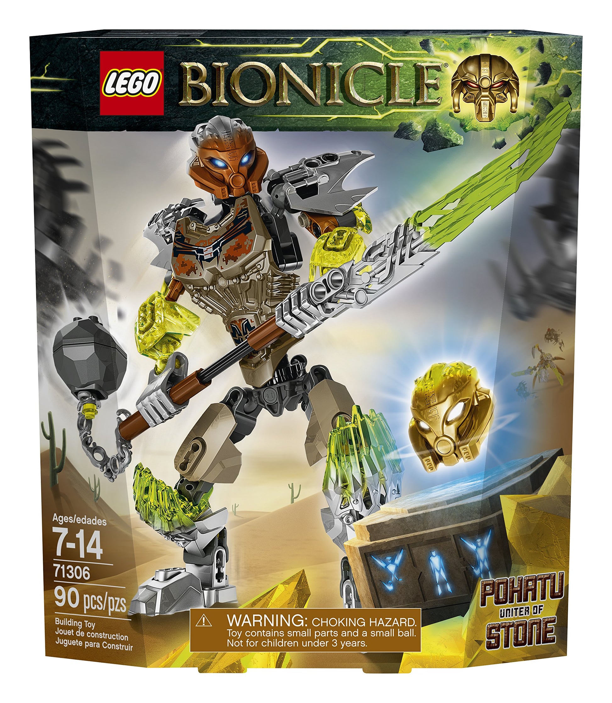 LEGO Bionicle Pohatu Uniter of Stone Building Kit (90 Piece)