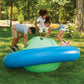Hearthsong 8-Foot Inflatable Dome Rocker with 6 Handles - Children's Fun Play Equipment Blow Up Giant Bouncer Backyard Toy for Outdoor Game Activities