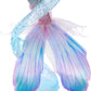 Mattel Disney The Little Mermaid Deluxe Ariel Doll with Iridescent Tail, Hair Jewelry Beads & Display Stand, Inspired by the Movie
