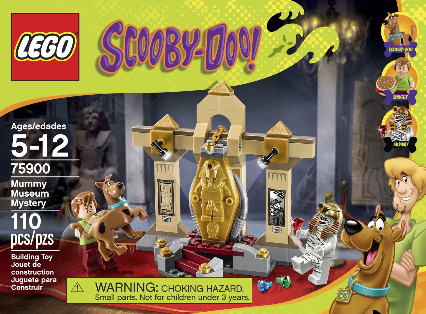 LEGO Scooby-Doo 75900 Mummy Museum Mystery Building Kit