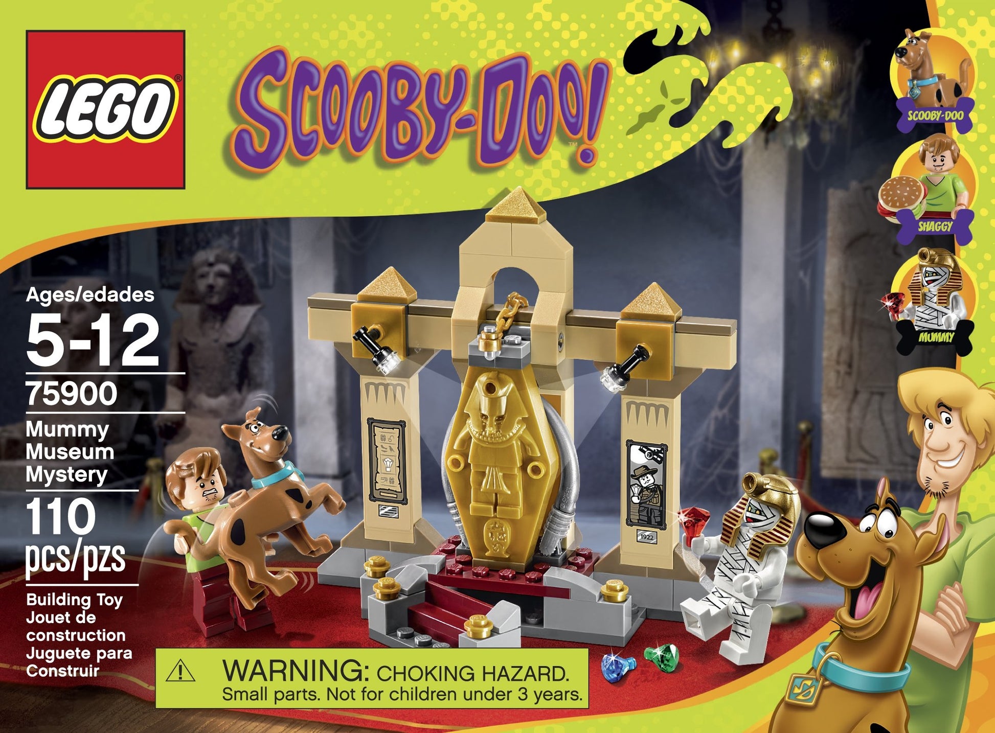 LEGO Scooby-Doo 75900 Mummy Museum Mystery Building Kit