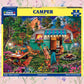 White Mountain 1000 Piece Jigsaw Puzzle Scenic Summer Camping, Camper
