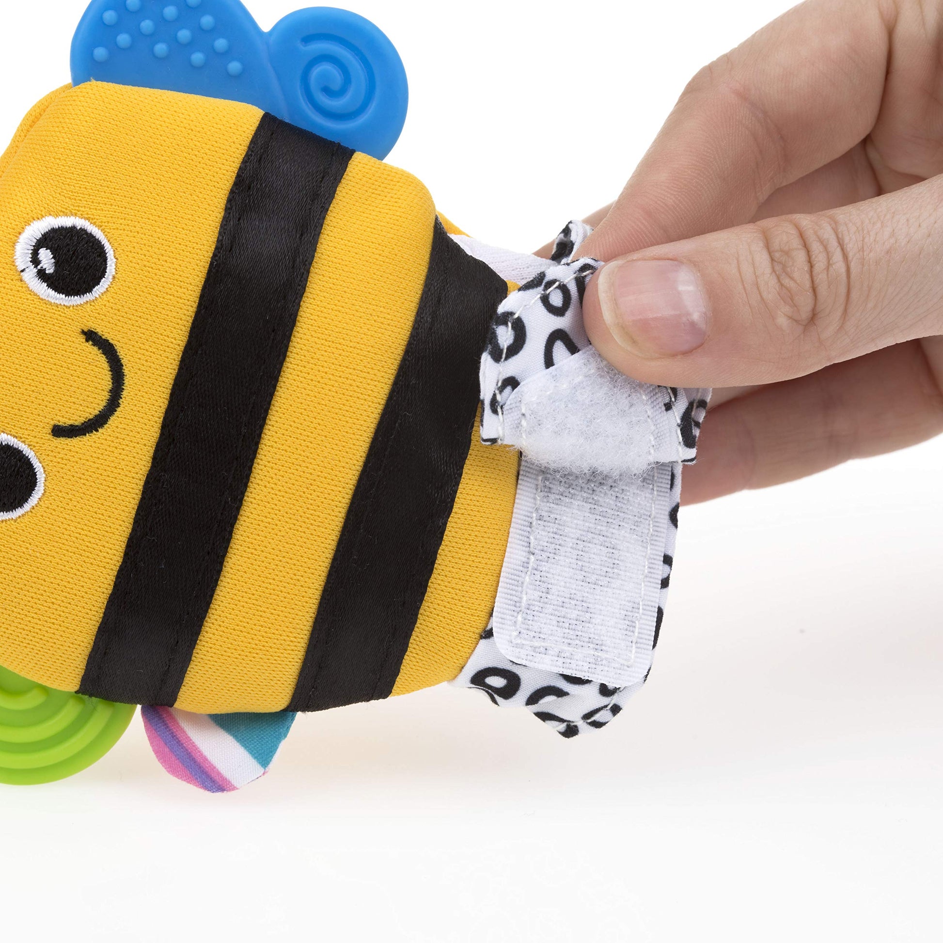Nuby Happy Handimals Teething Mitten- Bee