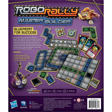 Renegade Game Studios Strategy Board Game Expansion Master Builder Robo Rally Boards, Two to Six Players, Ages 12+, 45-90 Min