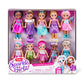 Sparkle Girlz-Dolls-4.7"-Fantasy Little Friend Collection Set of 10 by ZURU, Perfect Girls for Kids 3 Years Old and Up
