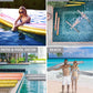 POZA 2 Pack Inflatable Jumbo Inflatable Pool Noodle Float for Pool, 74 Inch