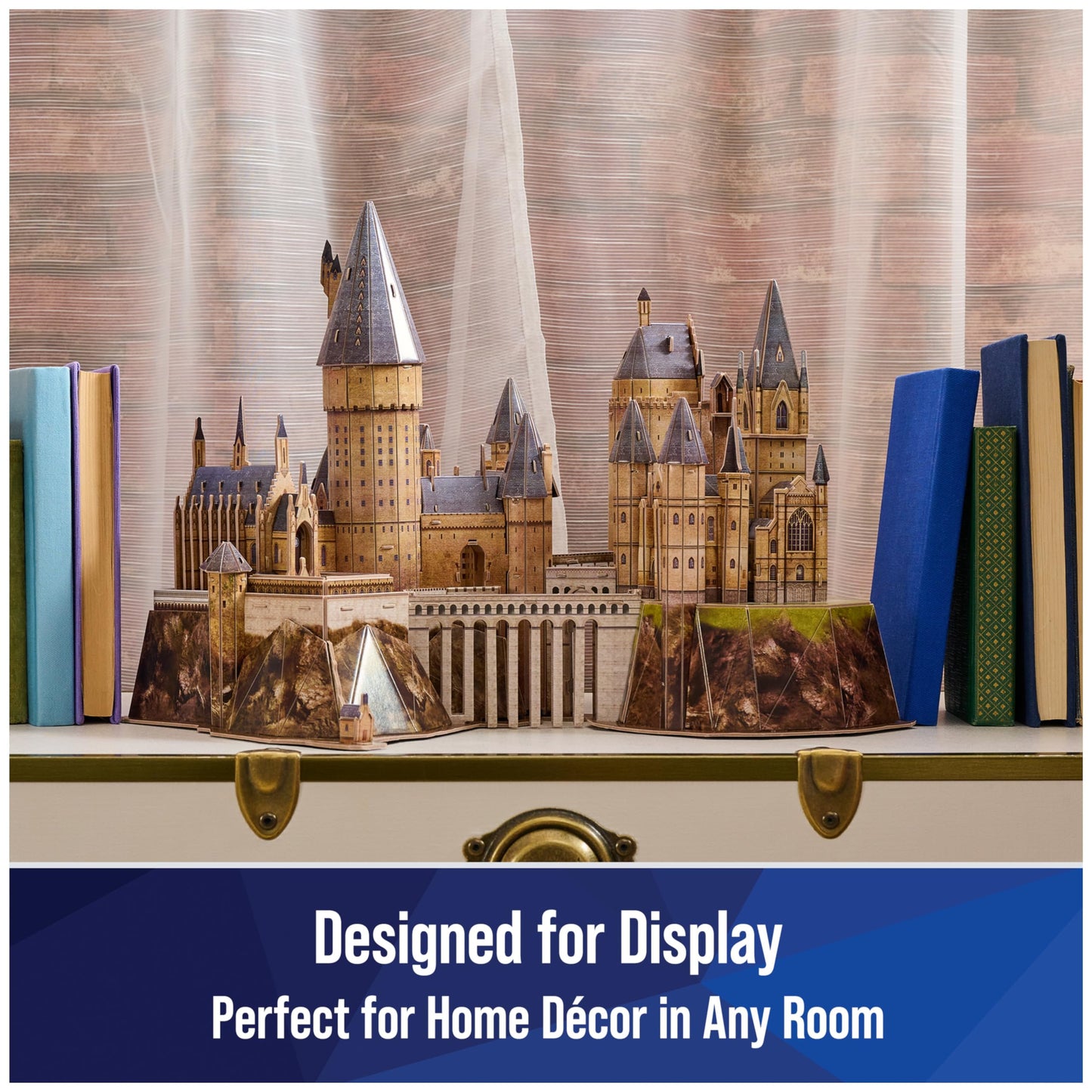 4D Build Harry Potter Hogwarts Castle 3D Puzzle Model Kit for Adults