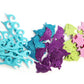 Creative Hands Glitter Foam Stickers, Fish and Dolphin
