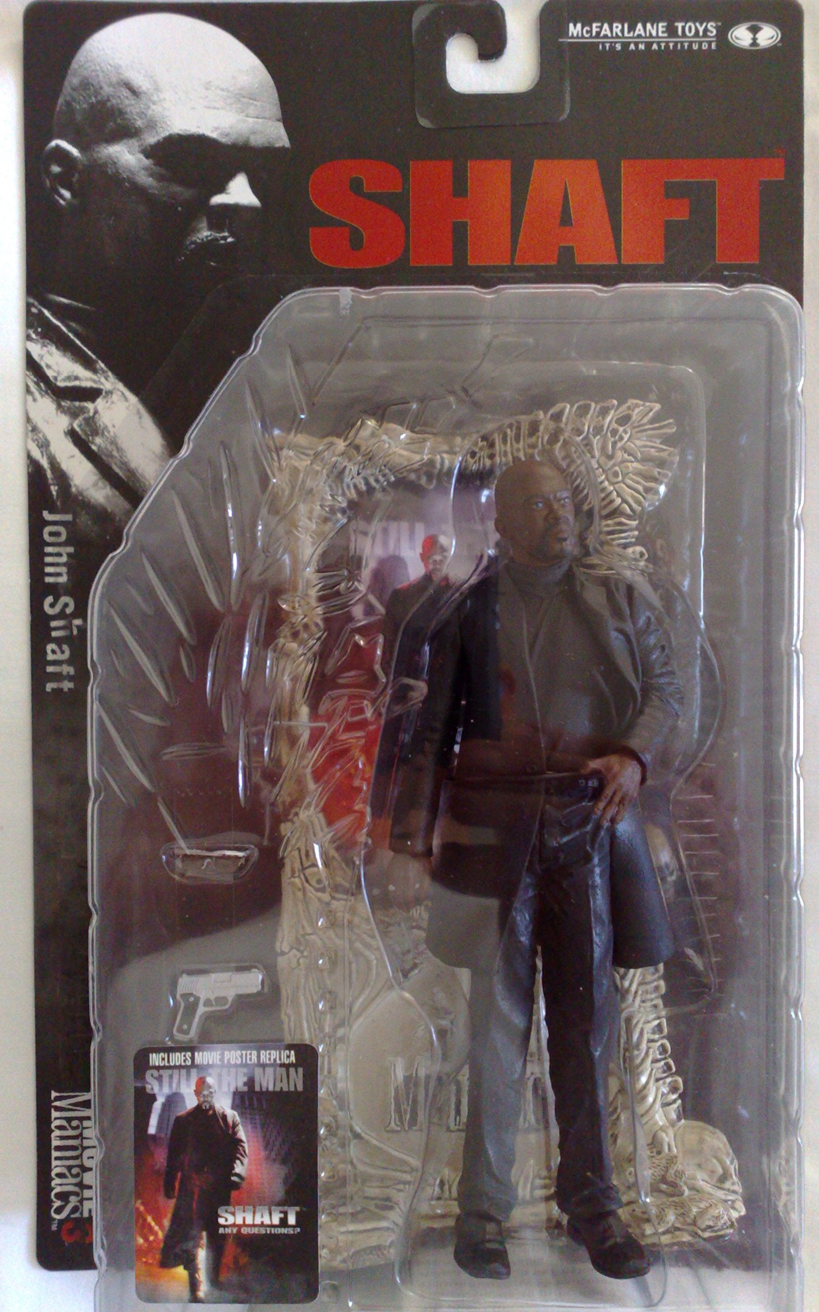 McFarlane Toys Movie Maniacs Series 3 Action Figure Shaft John Shaft