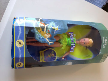 Disney Walt Peter Pan: Flying Tinker Bell Doll (10")