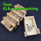 MAGIKON Brain Teaser Cube Puzzle Toy, Wood Secret Drawer Box 6.1in
