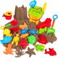 23 PCS Silicone Beach Sand Toys Including Sand Bucket, Pail, Shovel & Molds