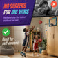 AIRVANIX Mini Basketball Hoop for Kids | Spring-Loaded Rim for Slam Dunks, Extra Backboard Padding | Foldable Indoor Basket Ball Hoops | 2 Over