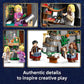 LEGO Harry Potter Luna Lovegood’s House Building Toy for Girls & Boys - Pretend Play & Display Book Shelf or Bedroom Decor for Kids, Ages 10+