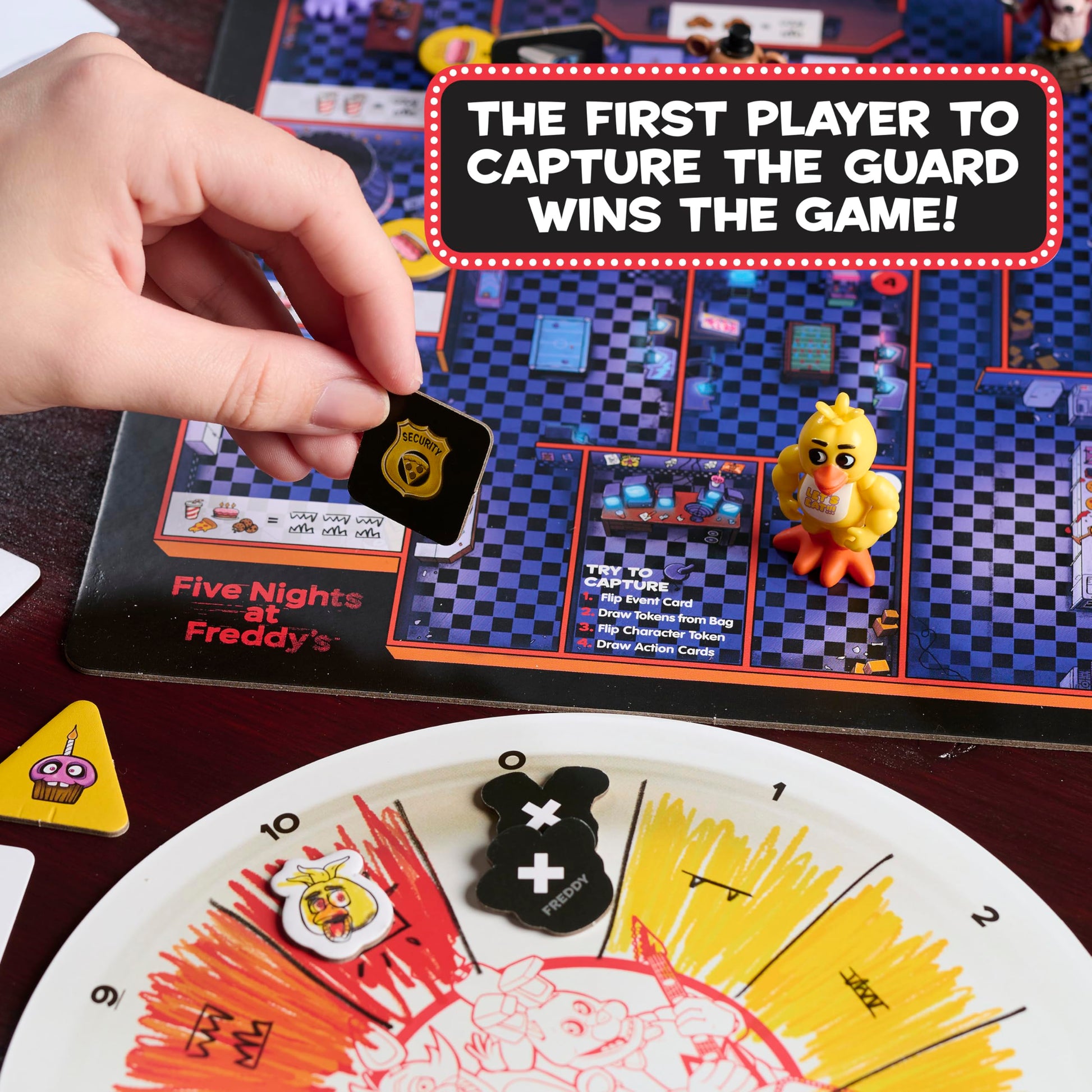 Just Play Five Nights at Freddy's Night of Frights Board Game
