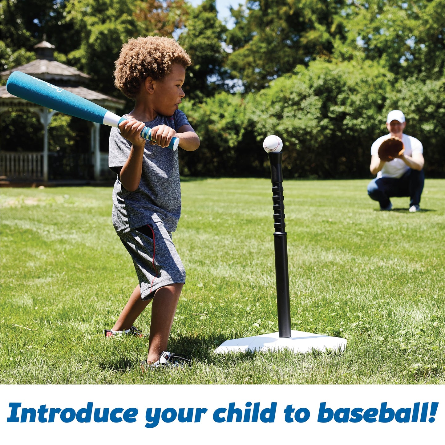 Kidoozie - EZ-Adjust T-Ball Set - Toddler Sports Toy