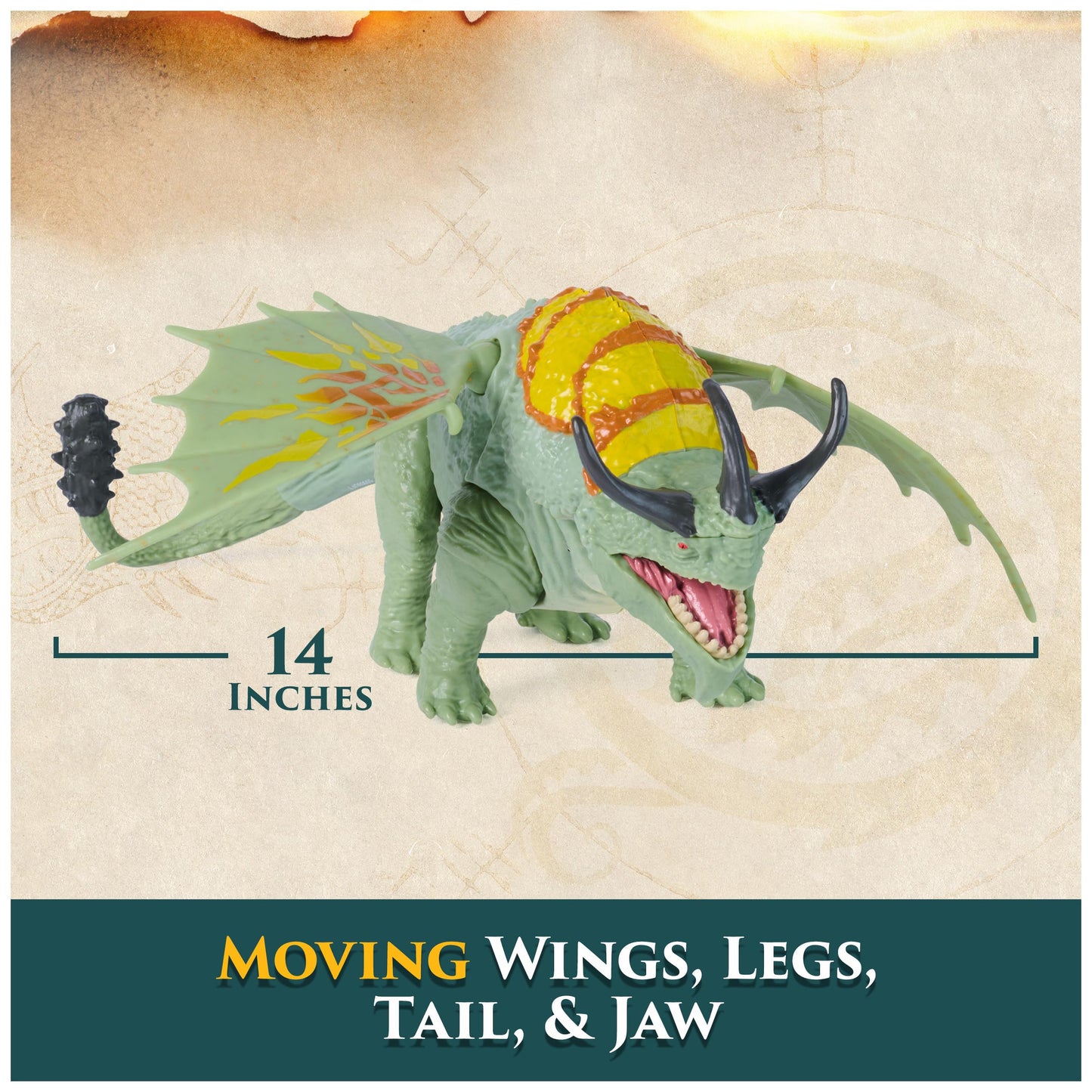 DreamWorks Dragons Rumblehorn & Stoick Action Figures Viking Rider Duo