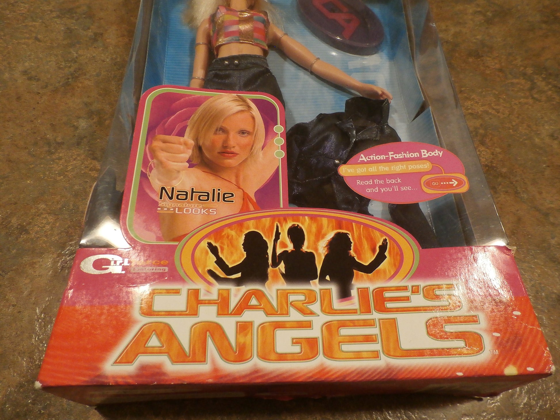 Jakks Pacific Charlie's Charlies Angels Natalie Cameron Diaz Doll Figure