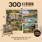 MasterPieces - 300 Piece Jigsaw Puzzle, Large EZ Grip Shapes, Waterslide Wanderlust, Fun for Adults, Seniors, Family, Kids, Non-Glare Finish, 18"x24"
