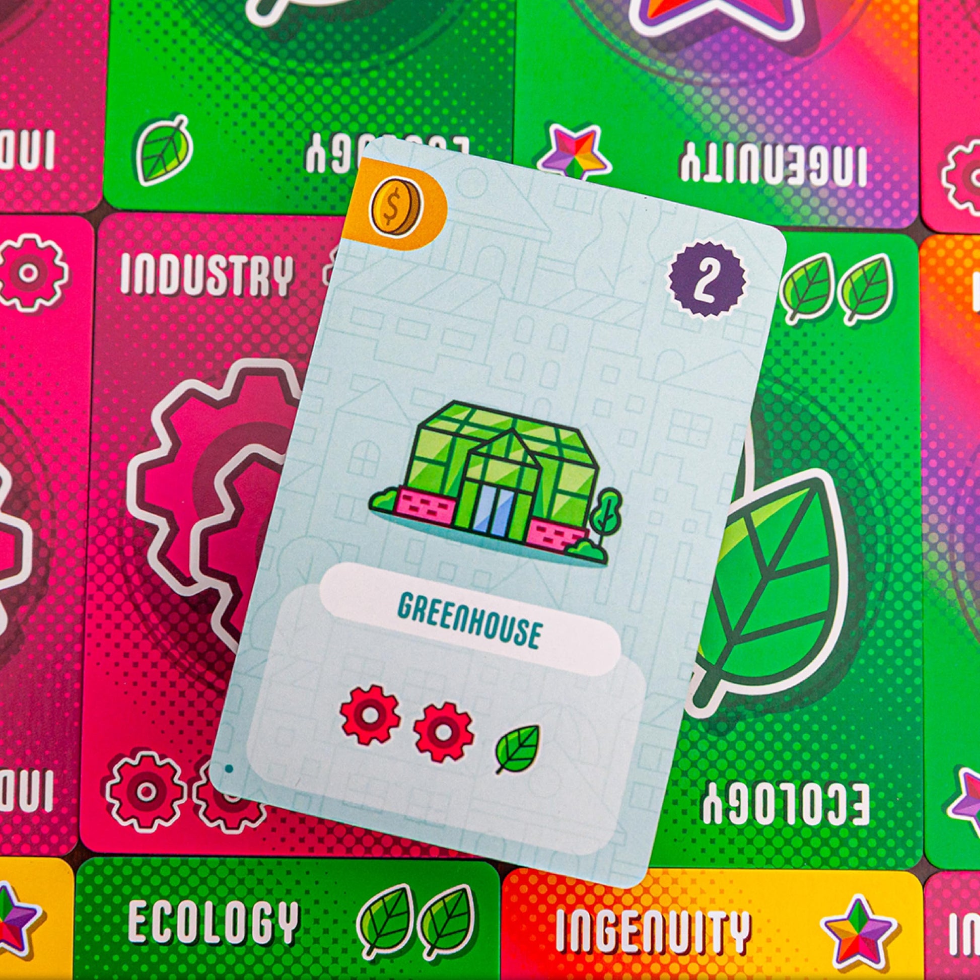 AEG & Flatout Games | Point City - A City Building Card Game for the Whole Family | Easy to Learn | Quick to Play | Ages 10+ | 1-4 Players
