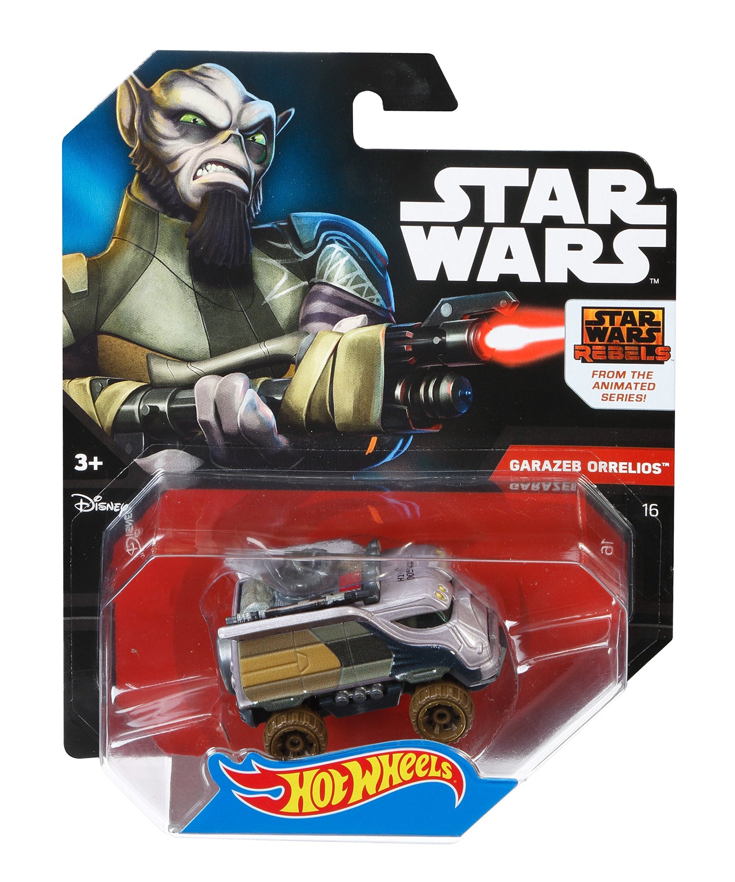 Hot Wheels Star Wars Star Wars Rebels Zeb Character Car