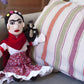 The Unemployed Philosophers Guild Frida Kahlo Doll - 12" Soft Stuffed Plush Little Thinker