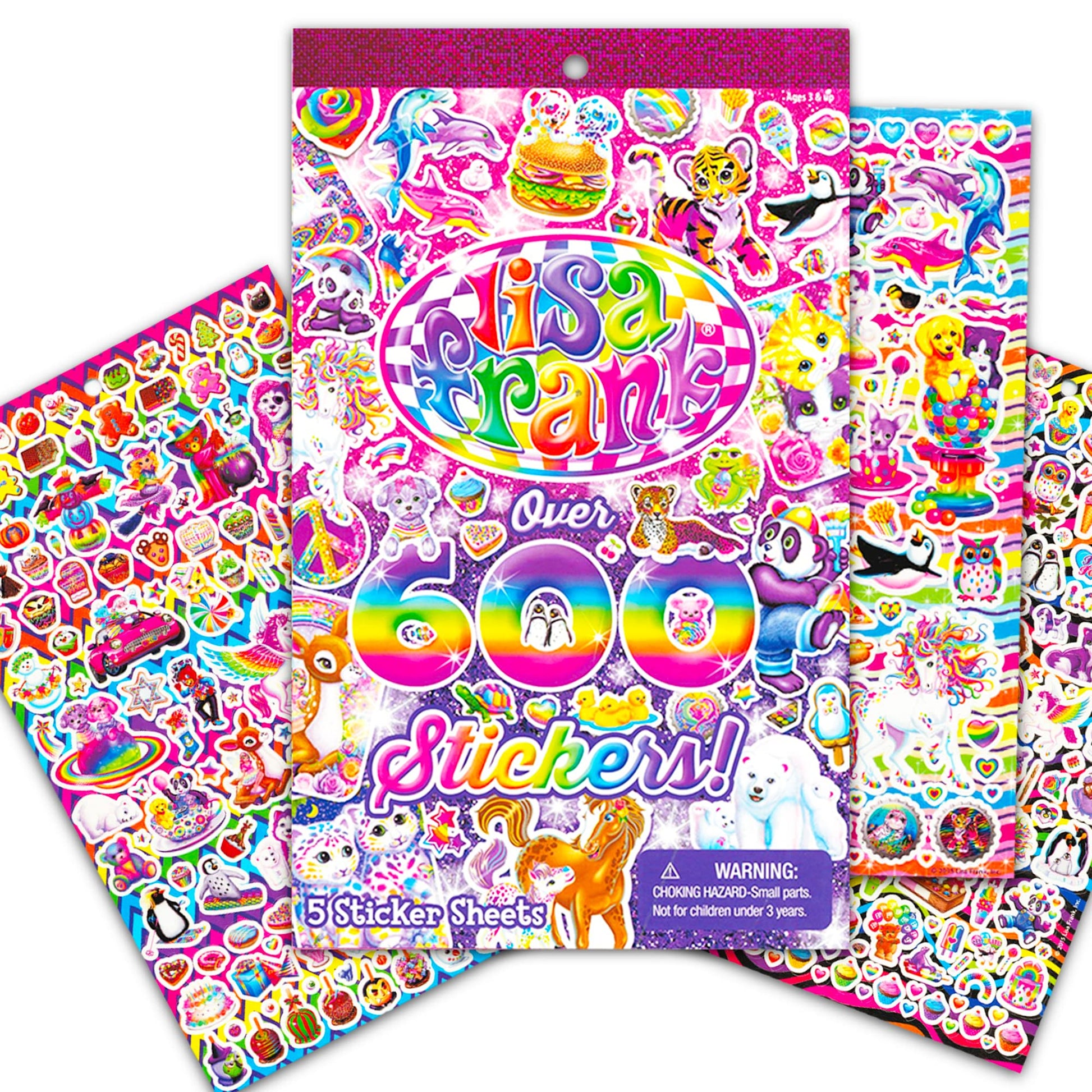 Lisa Frank Stickers ~ Over 500 Stickers