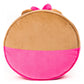 GUND LINE Friends Choco Round Body Pillow Soft Plush, Brown and Pink, 12”