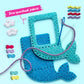 Klever Kits 7 Sewing Projects- My First Kids Sewing Kit- Easy DIY Arts and Crafts for Girls, Craft Kits, Birthday Gifts for Kids Aged 6+, Unicorn