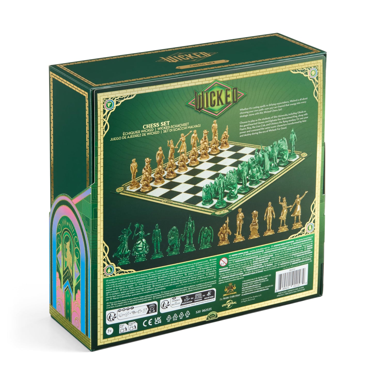 Wicked Chess Set - Shiz vs. Emerald City