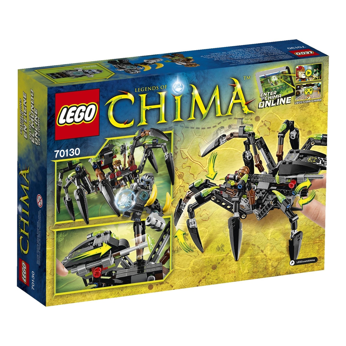 LEGO Chima 70130 Sparratus' Spider Stalker