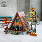 LEGO Ideas A-Frame Cabin Building Set for Adults - Detailed DIY Miniature House Model Kit, Ages 18+ Years - Gifts for Men & Women - 21338