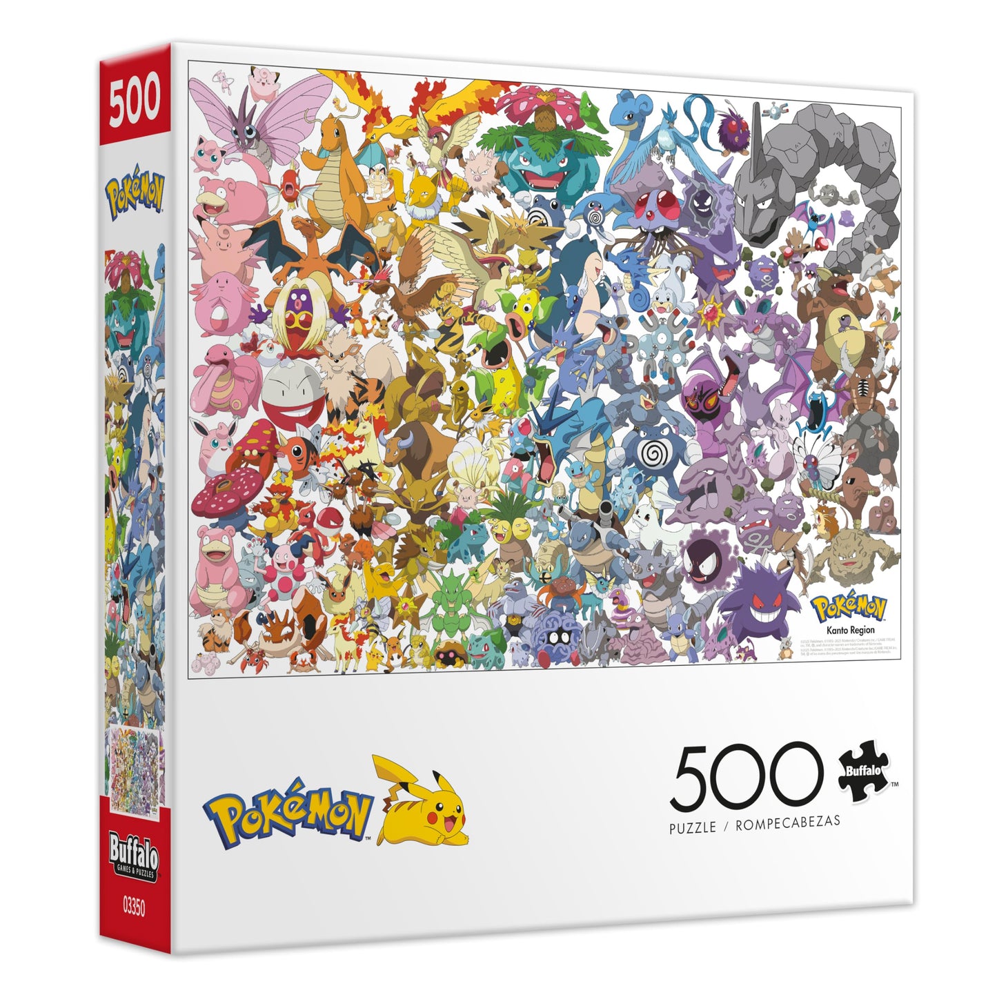 Buffalo Games - Pokémon Kanto 151-500 Piece Jigsaw Puzzle for Adults