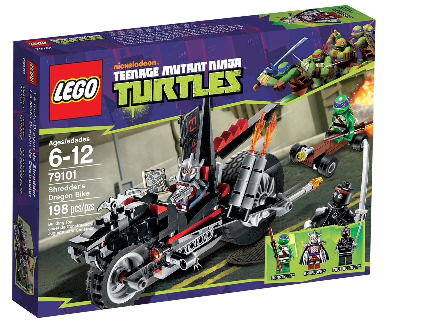 LEGO Ninja Turtles Shredder Dragon Bike (79101)