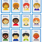 My Feelings and Emotion Boys Flash Cards for Visual aid Special Ed, Speech Delay Non Verbal Children and Adults with Autism, Special Needs ASD ADHD