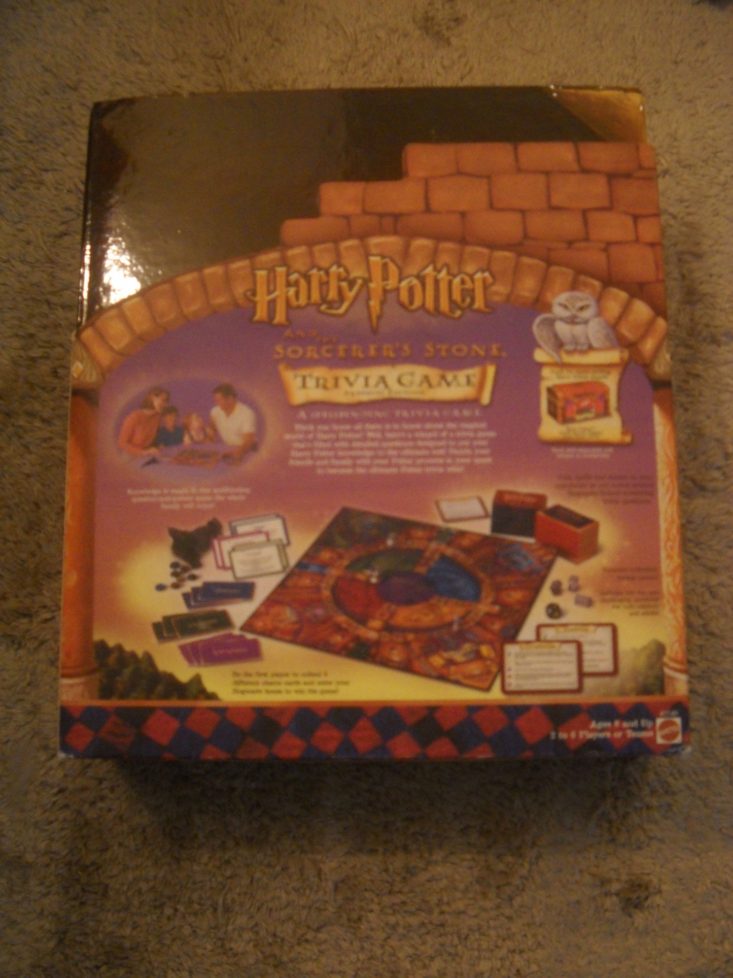 Harry Potter and the Sorcerer's Stone Trivia Game Prefects Edition