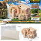 Puzzled Water Mill 3D Jigsaw Woodcraft Kit Wooden Puzzle