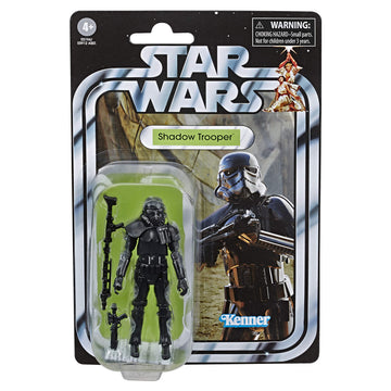 STAR WARS The Vintage Collection Shadow Trooper Toy, 3.75" Scale Action Figure, Toys for Kids Ages 4 & Up