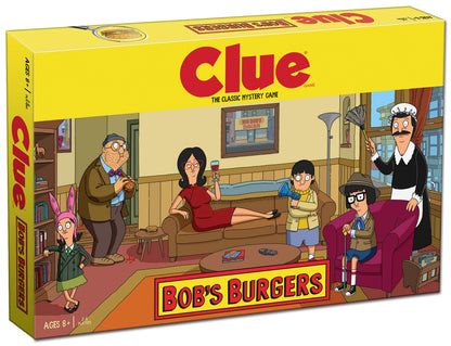 Clue Bobs Burgers Board Game | Themed Bob Burgers TV Show Clue Game | Officially Licensed Bob's Burgers Game | Solve The Mystery in This Unique Clue