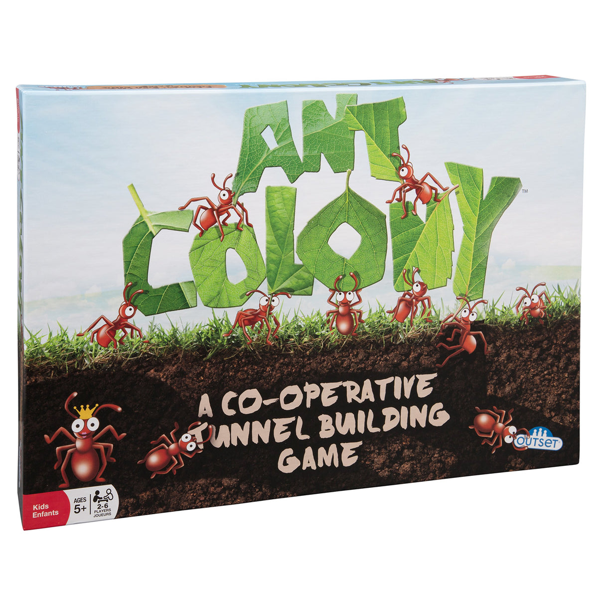 Ant Colony Cooperative Board Game - No Reading Required - Encourages Teamwork and Critical Thinking for 2 to 6 Players Ages 5 and up by Outset