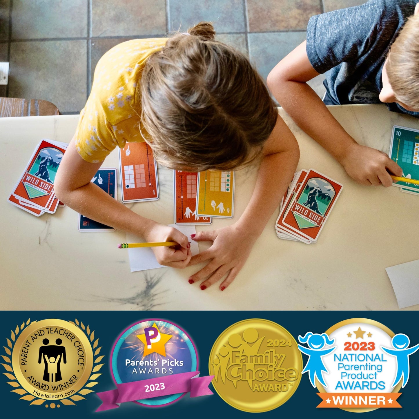 Award-Winning Math Deck for Kids| 50+ Math Games for Kids to Support Concepts Including Addition, Subtraction, Multiplication, & More! Perfect